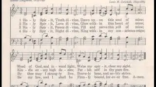 08 SDCF 03 15 1981 hymn 136 Holy Spirit Truth Divine