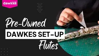 Флейты: комплект Dawkes, бывший в употреблении