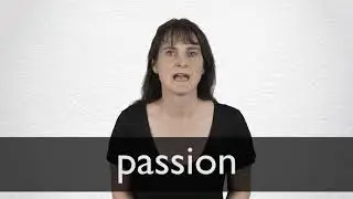 How to pronounce PASSION in British English