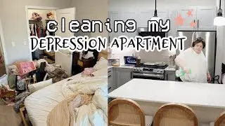 Cleaning My  ✨ Depression Apartment ✨