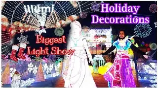 ILLUMI [4K] The world's biggest light & sound show, Missisuaga,Toronto || Christmas Holiday 2024