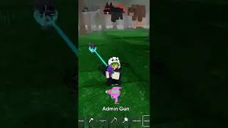 Admin Gun 🔫 VS Animals 99 nights in the forest #99nightintheforest #99nights #roblox