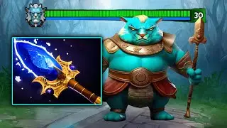 12 Min Aghanim Phantom Lancer Fastest Farming by Spamming His 1st Skill (Double Rampage)