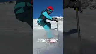 Gijs leert Ski&euml;n in Gerlos 2025