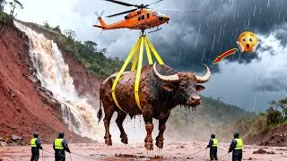 Rescue Team Saves Buffalo From Deadly Landslide Thanks to Smart Dog&rsquo;s Warning 🐕&zwj;🦺