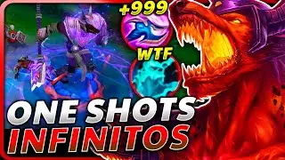 😱¡RIOT SE VUELVE LOCO y SUPER BUFFA a NASUS dándole ROBO DE VIDA INFINITO con +999 CARGAS en LA Q!