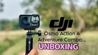 DJI Osmo Action 4 Adventure ComboUnboxing | Best Action Camera 2026