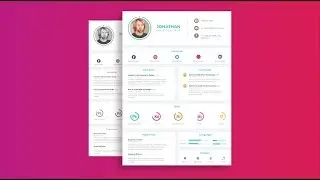 UI/UX Designer's Resume Design Tutorial in Adobe Illustrator CC (Simple Version)