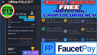 Best crypto faucets ||  firefaucet Cryptocurrency ||  fastest mining multicoin 2021