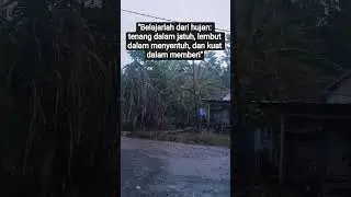 hujan turun #funny #rain #presetalightmotionffterbarukeren #nature
