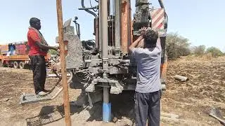 HOW TO REMOVE ROD IN SENSOR DRILLING MACHINE #borewell #borewelldrilling #drilling #bore #well
