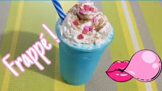 Riquísimo frappé de chicle divertido para vender 😋 postres fríos