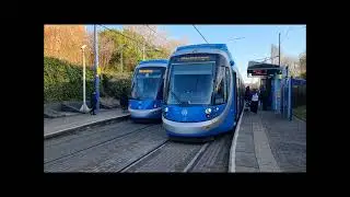West Midlands Metro - Thursday 9th February 2023 - Black Lake to West Bromwich Trinity Way