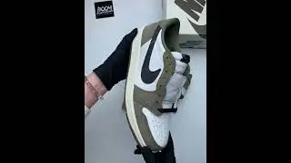 Sneaker Unboxing.Jordan 1 Retro Low OG Medium Olive#sneakers #sneakerhead