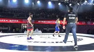 ВОЛЬНАЯ БОРЬБА. SUPER 4 WRESTLING. 86 кг 1\2 Малик Шаваев (KGZ)-Артур Найфонов (RUS)