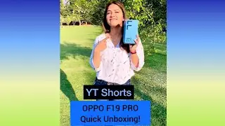 OPPO F19 PRO Quick Unboxing!