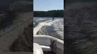 Waterskiing at Sandy Cove Camp Northeast MD