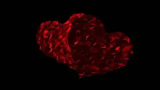 Flickering Hearts Oddly Satisfying Visual Stimming Silent