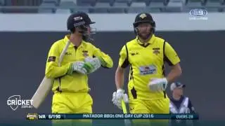 Highlights: Western Warriors vs Victorian Bushrangers