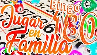 BINGO ONLINE 75 BOLAS GRATIS PARA JUGAR EN CASITA | PARTIDAS ALEATORIAS DE BINGO ONLINE | VIDEO 180