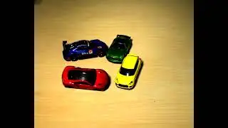 【ディテクトのハイスピードカメラ】ミニカー衝突実験