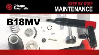 B18MV Needle Scaler Tool Maintenance Demo