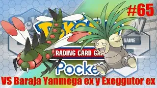 Pokemon TGC Pocket #65 - Vs Yanmega ex y Exeggutor ex (Pugna espaciotemporal)