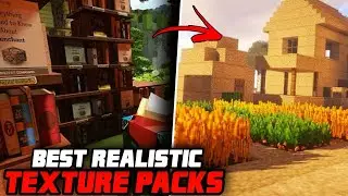 5 Most REALISTIC Minecraft TEXTURE PACKS In 2022! (1080P HD)