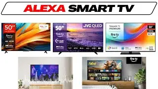 Alexa Smart TVs im Test Vergleich 2025 (TOP 3) 🥇 Fire TV Fernseher Testsieger mit Sprachsteuerung