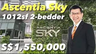 Ascentia Sky - 1012sf 2+1 for sale