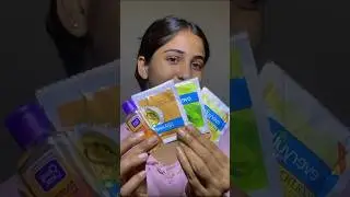 facial glow in just 10 Rs | Everyuth scrub with golden peel off mask #youtubeshorts #shortss