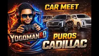 CAR MEET PS5 DE PUROS CADILLAC #yogomanrd