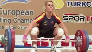 2012 European Weightlifting Championships, Women 75 kg \ Тяжелая Атлетика. Чемпионат Европы