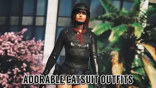 GTA 5 Online | Adorable Female Catsuit Outfits | [ Xbox One/Series X&S, PS4/5 ] ♡