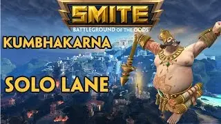 Kumbhakarna Solo Gameplay | When Did Solo Lane Become Trio Lane?!? | Smite Xbox One