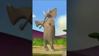Elefante habla espa&ntilde;ol | Gazoon espa&ntilde;ol #shortsfeed #shorts #funnyanimals #cartoonforkids #animation