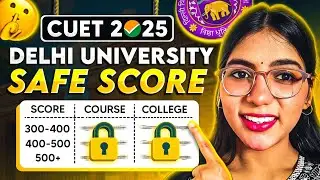 CUET Expected Safe Score💯🔥 | My Honest & Genuine Opinion | Walkinwitharpi 
