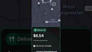 Uber eats low paying orders no tip less than minimum wage #shorts #uber #ubereats #uberdriver