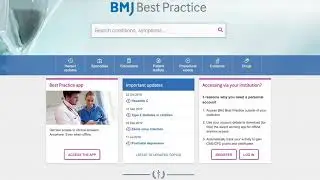 Как получить доступ к передовой практике BMJ через сеть вашего учреждения
