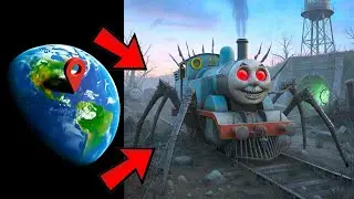 Strange Thomas Engine Found in Real on Google Maps & Google Earth!