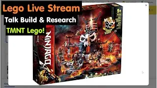 Lego Live Stream | Talk Build & Research | New Turtles | Ninjago Research | Fixing The Loop Coaster