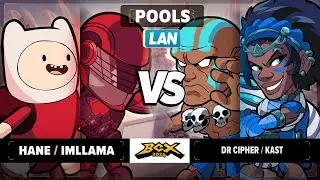 ImLlama & Hane vs Kast & Dr Cipher - Pools - Brawlhalla World Championship 2024 - LAN 2v2