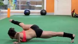 Alex Navarro staying limber