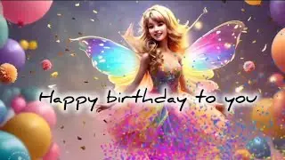 beautiful happy birthday music song#fairy theme birthday @AshBeeha