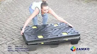 Plastic foldable Sleeve Pack pallet Boxes