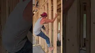 когда у тебя нет лестницы #сделайсам #строительство #шорты
