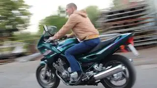 МОТОБАЗА. Клиент из Ростова-на-Дону забирает YAMAHA XJ 900 S. WWW.MOTOBAZA.BIZ