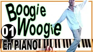 BOOGIE WOOGIE en PIANO 🔥 Tutorial en ESPAÑOL 👊 FÁCIL para Principiantes 🎹 con pdf
