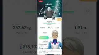 Aggron: New move!
