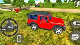 🚙 Thar Offroad Drive | Indian Cars Simulator 3D | Mountain Map Adventure Ride🔥⚡